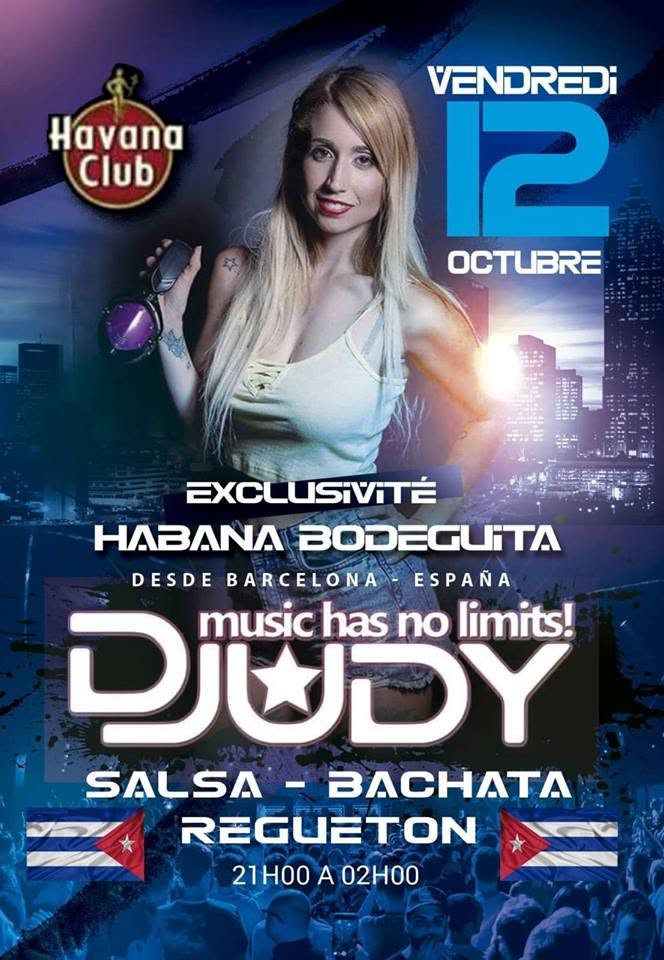 DJudy à La Habana Bodeguita.