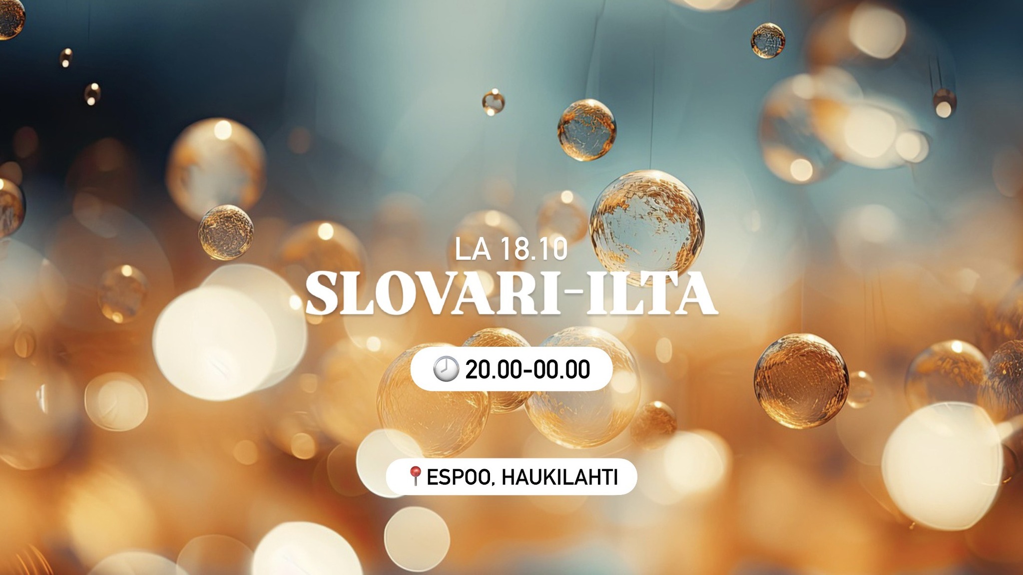 SLOVARI-ILTA 18.10 💛