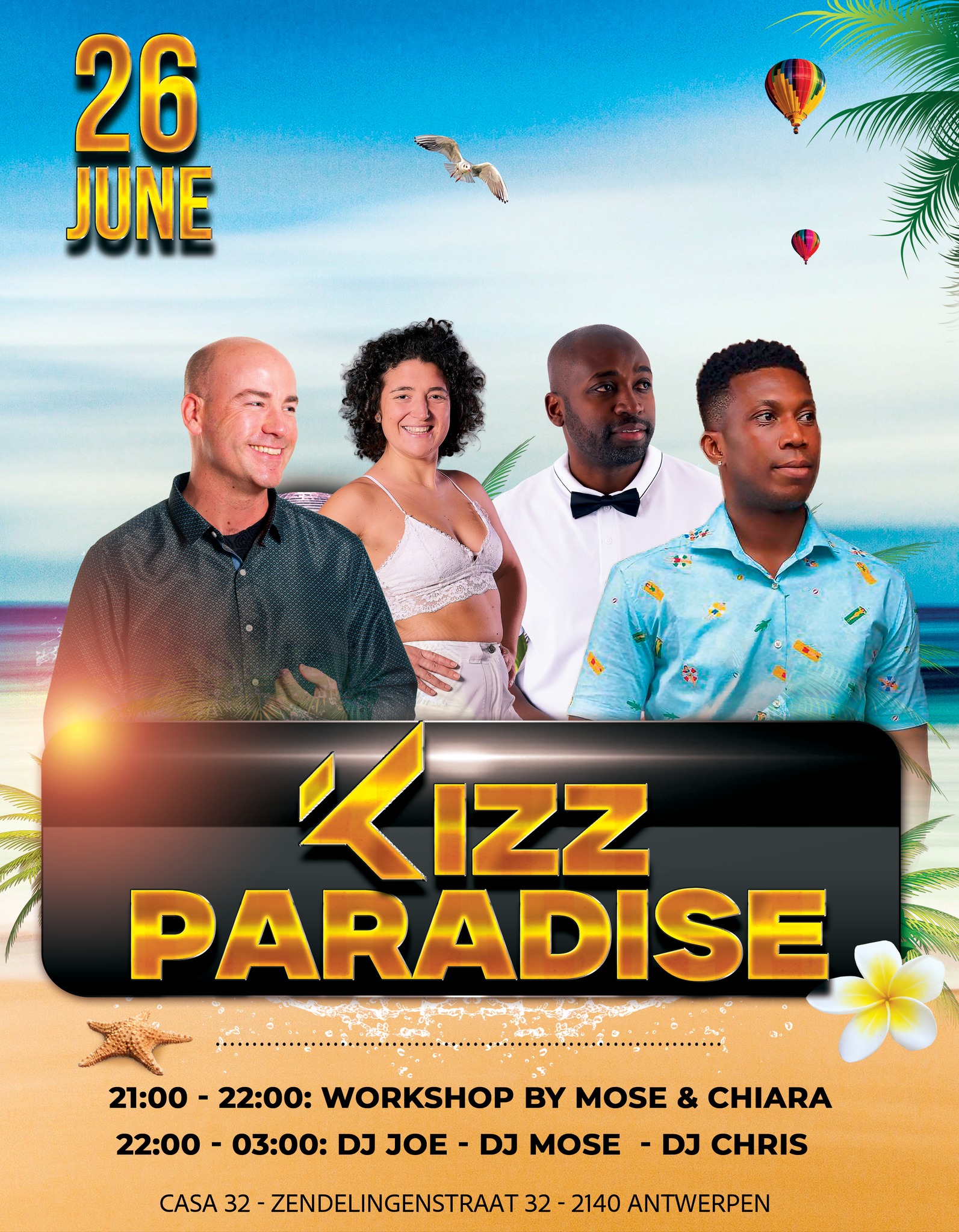 KIZZ PARADISE 26.06