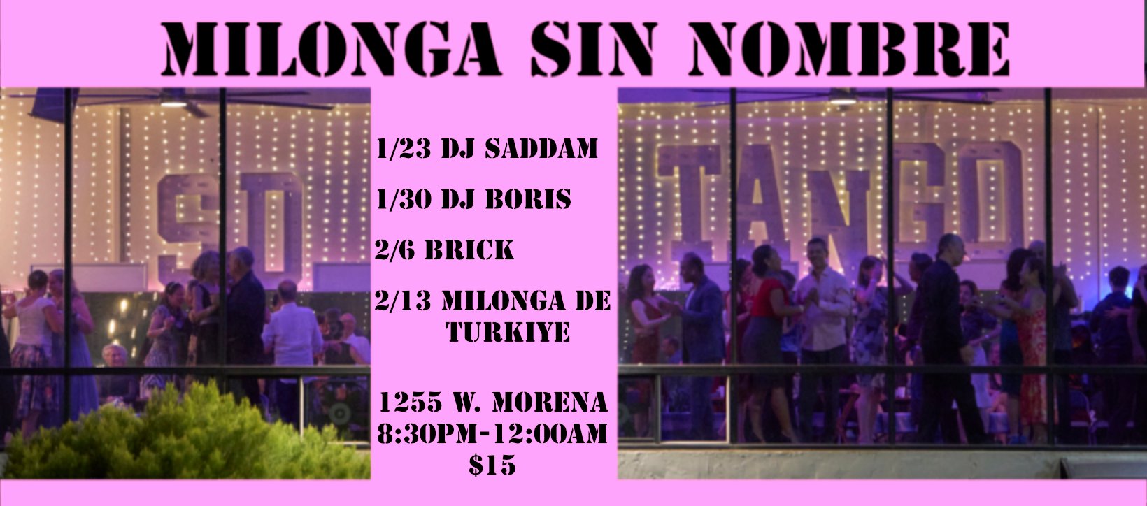 Traditional DJ Brick and Tango con Fusion!