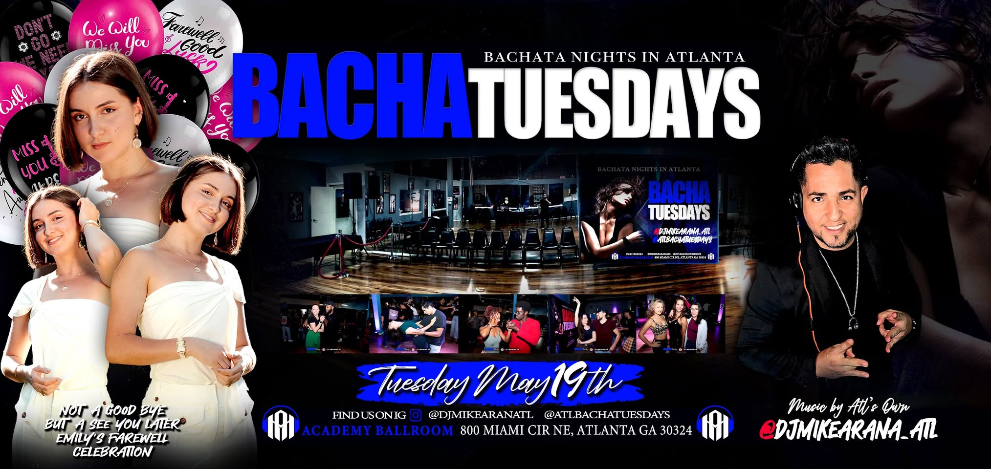 BACHATuesdays (Emily;s Farewell Celebration)