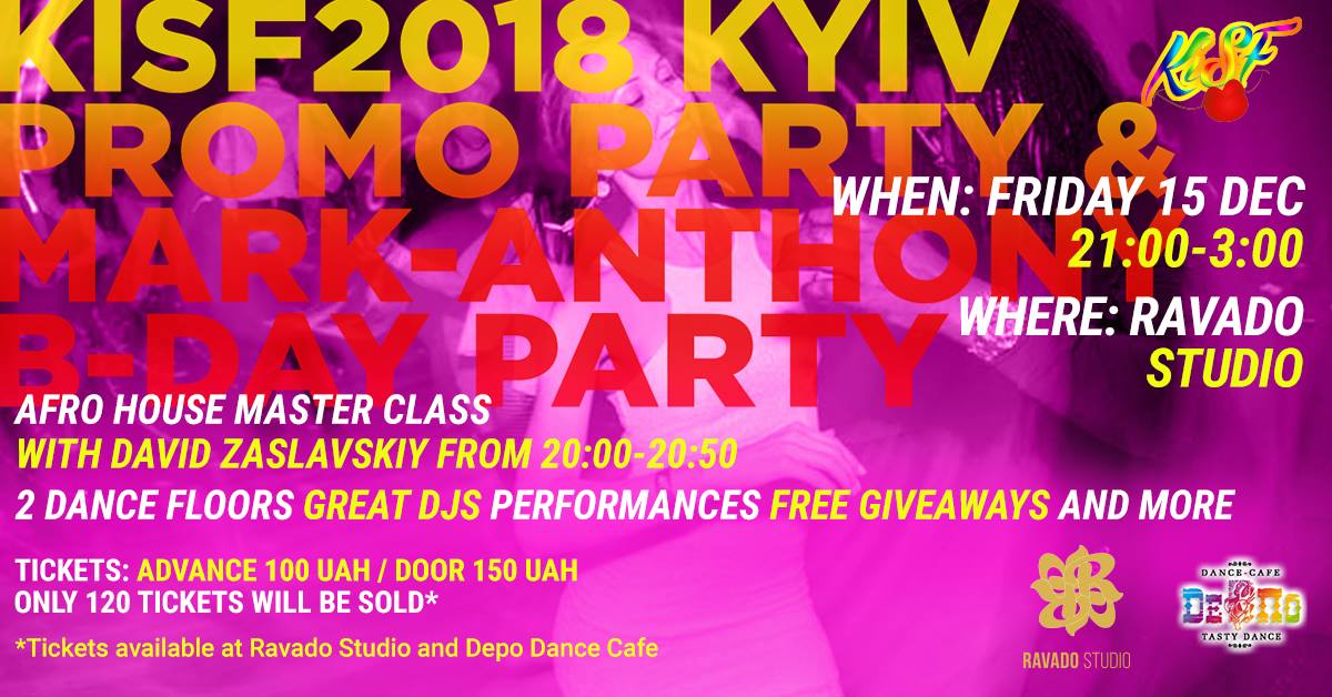 KIev International Summer Festival Promo Party Kyiv Edition