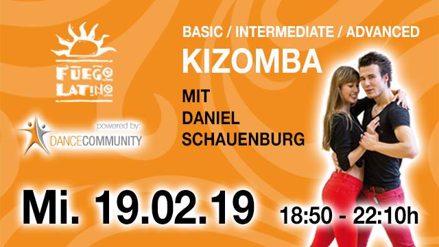 Kizomba-Kurse in Offenburg - Alle Level mit Daniel Schauenburg