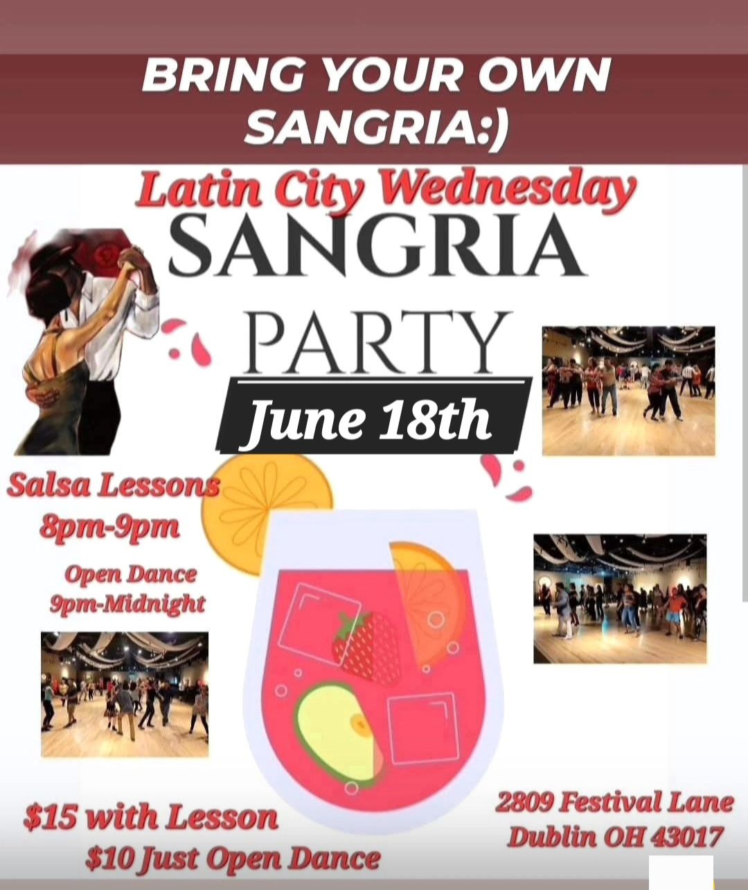 Sangria Night - Latin City Wednesday