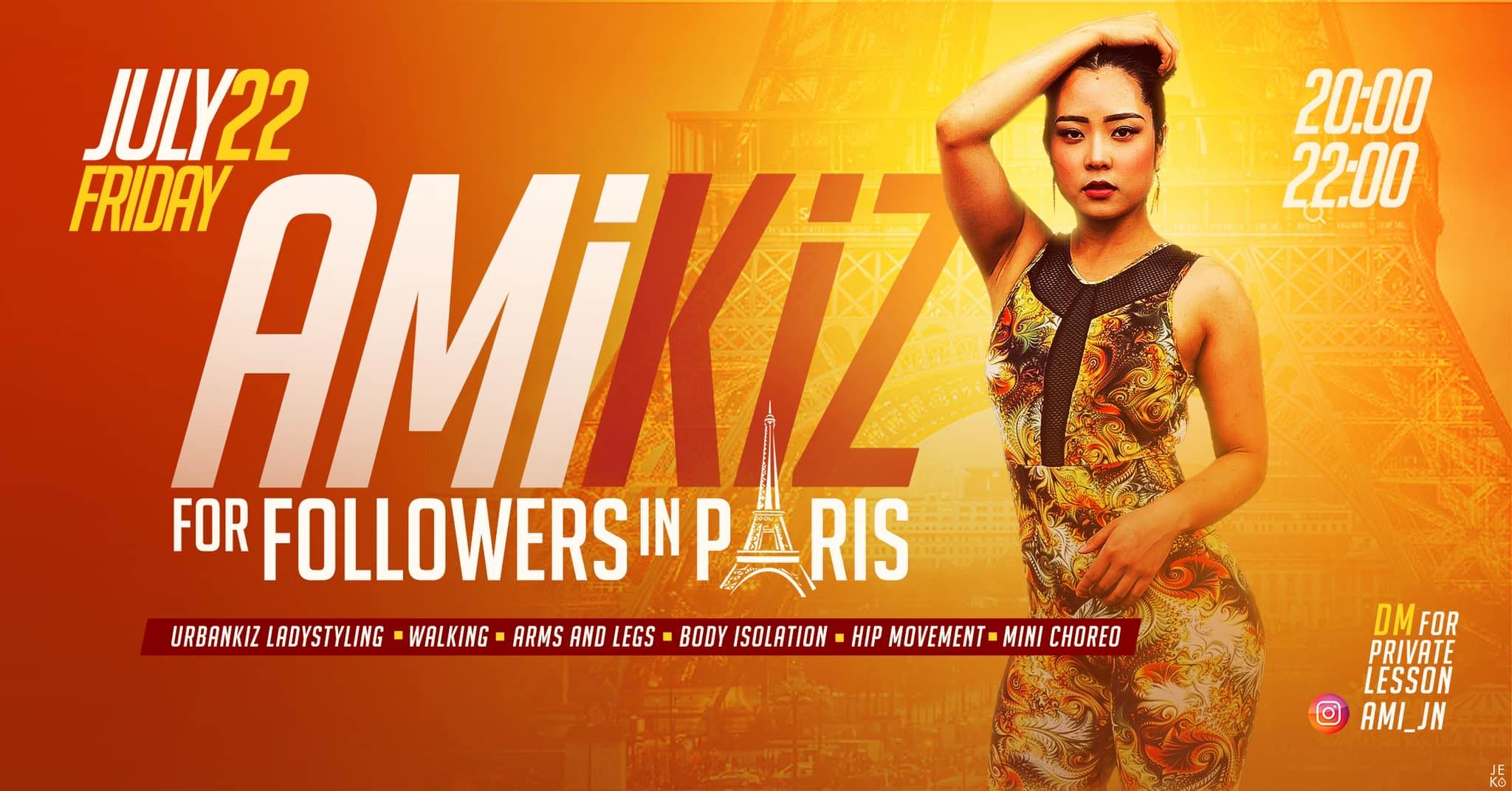 AMiKiZ for followers in Paris