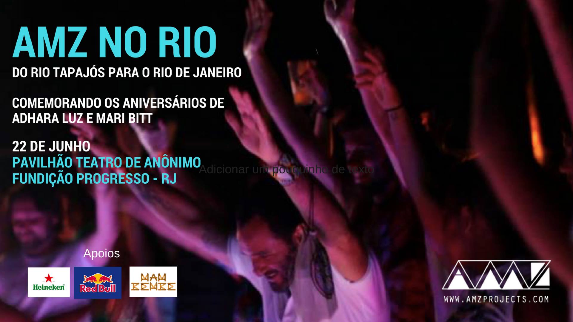 AMZ NO RIO - Celebrando com as geminianas