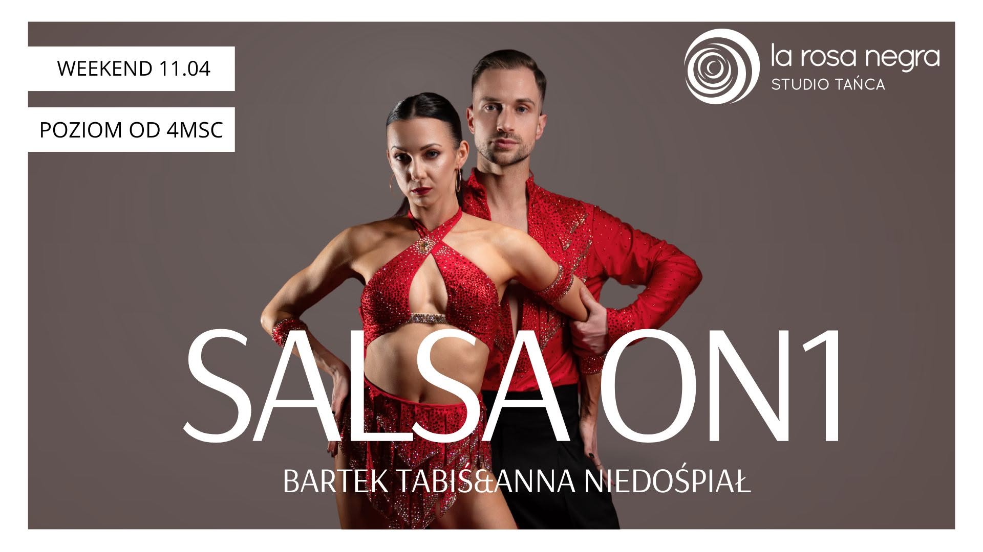 SALSA ON1: zajęcia weekendowe z Bartkiem&Anią!