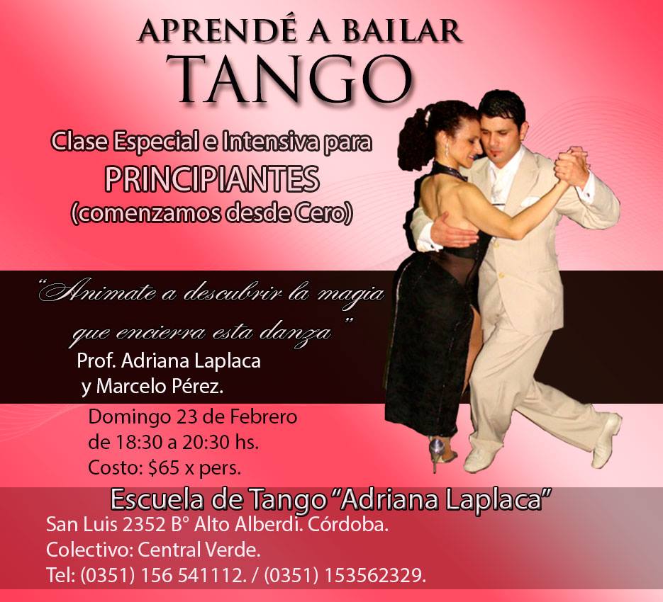 APRENDÉ A BAILAR TANGO (CLASE ESPECIAL P PRINCIPIANTES)