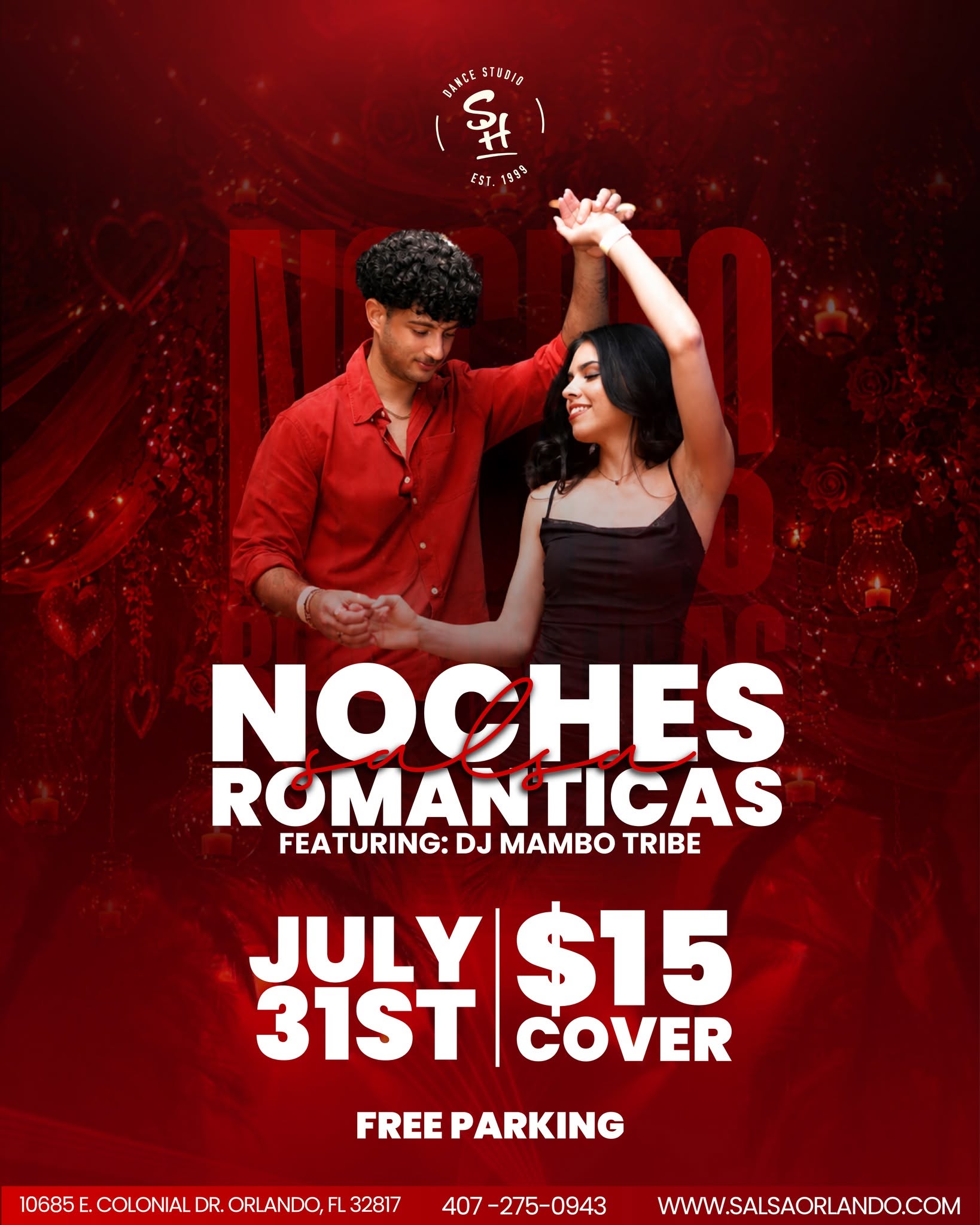 Noches Romanticas with DJ Mambo Tribe - July 31st