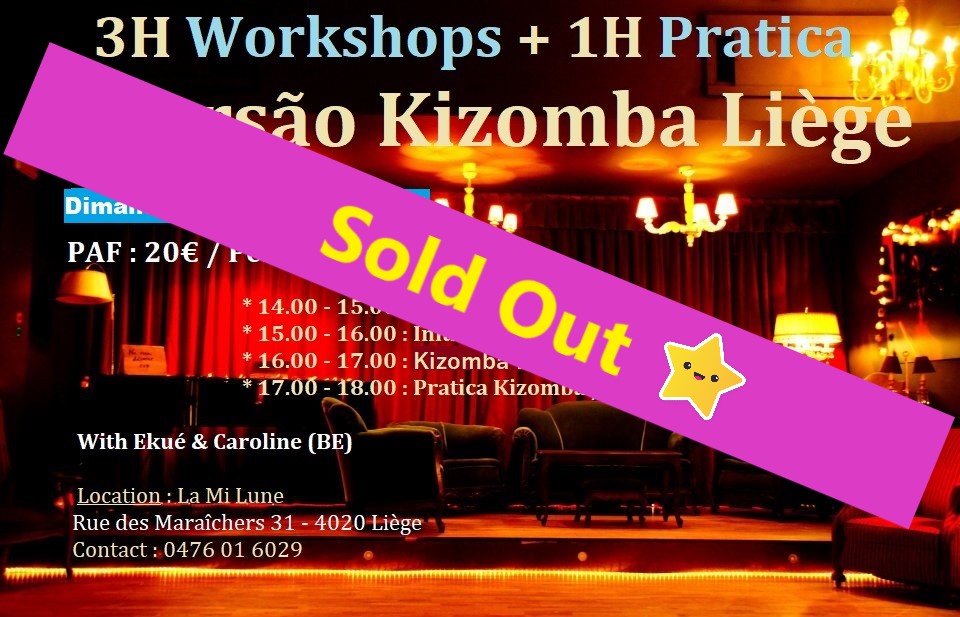 Workshops : Imersão kizomba Liège
