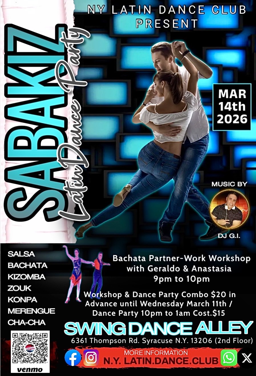 SABAKIZ LATIN DANCE PARTY ( A Night For Dancer )