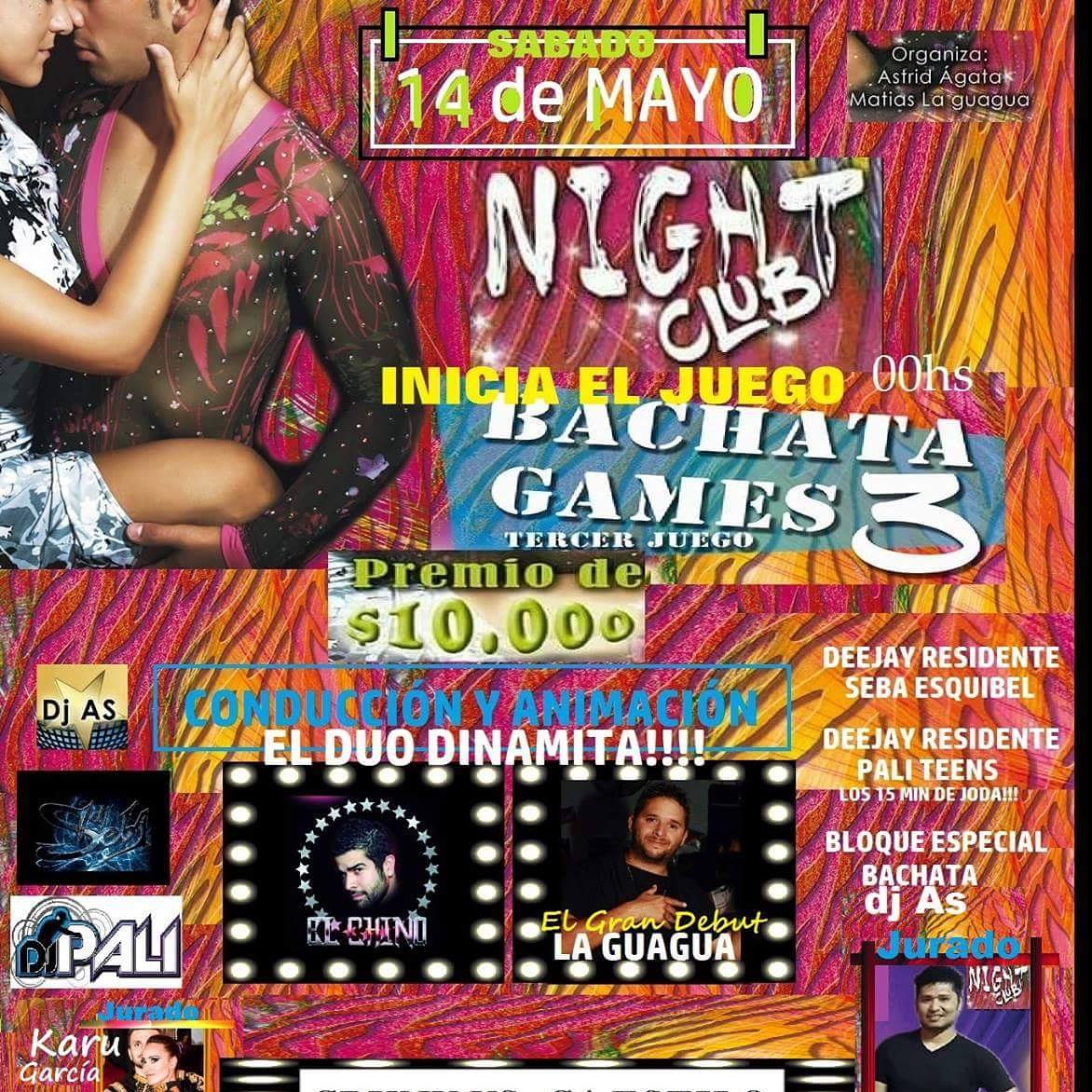 Night Club Inicio Del Bachata Games + Fiesta