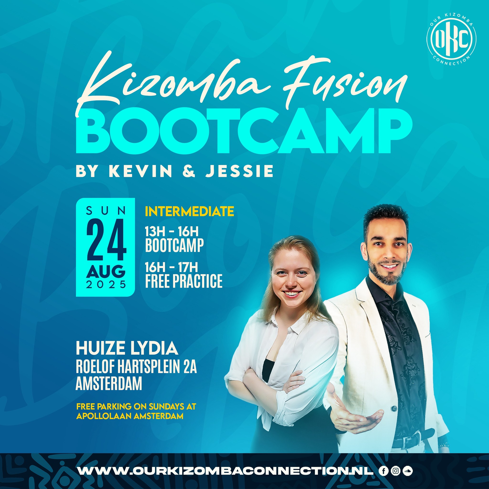 OKC Bootcamp Kizomba Fusion AMSTERDAM (intermediates)
