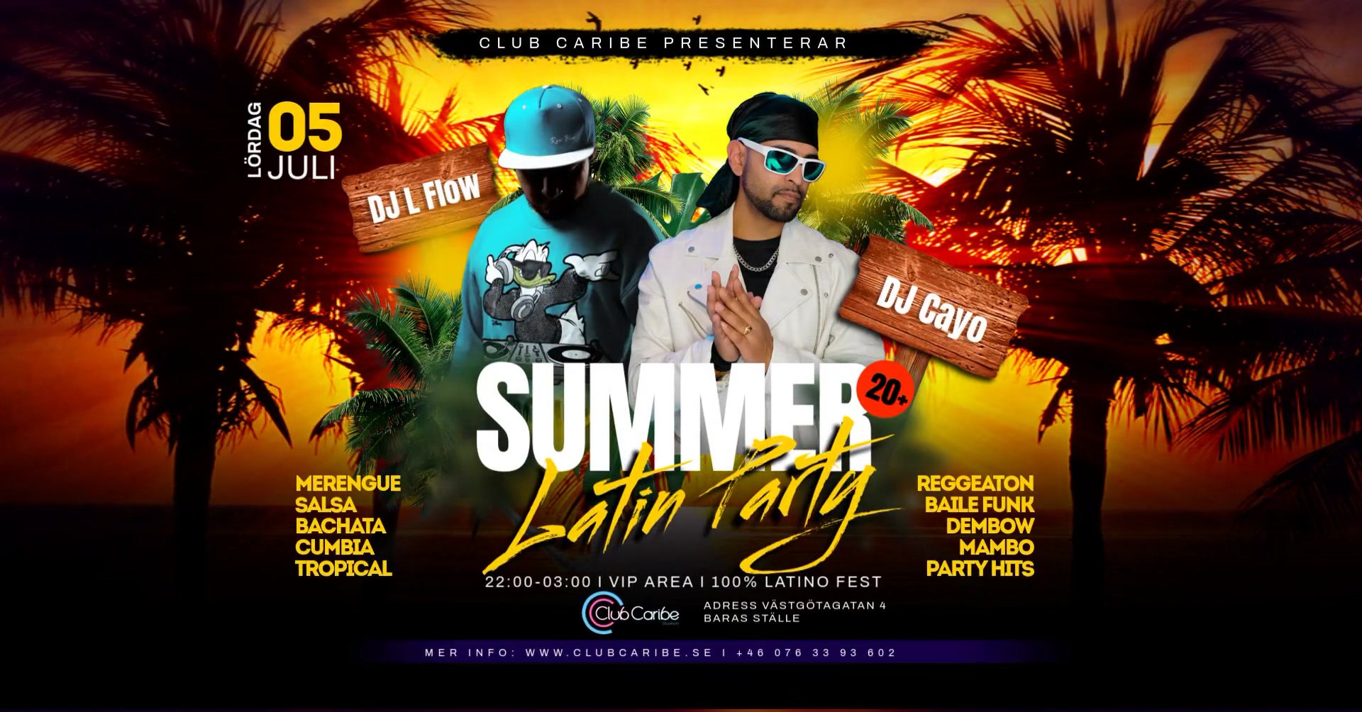 Club Caribe Summer Party