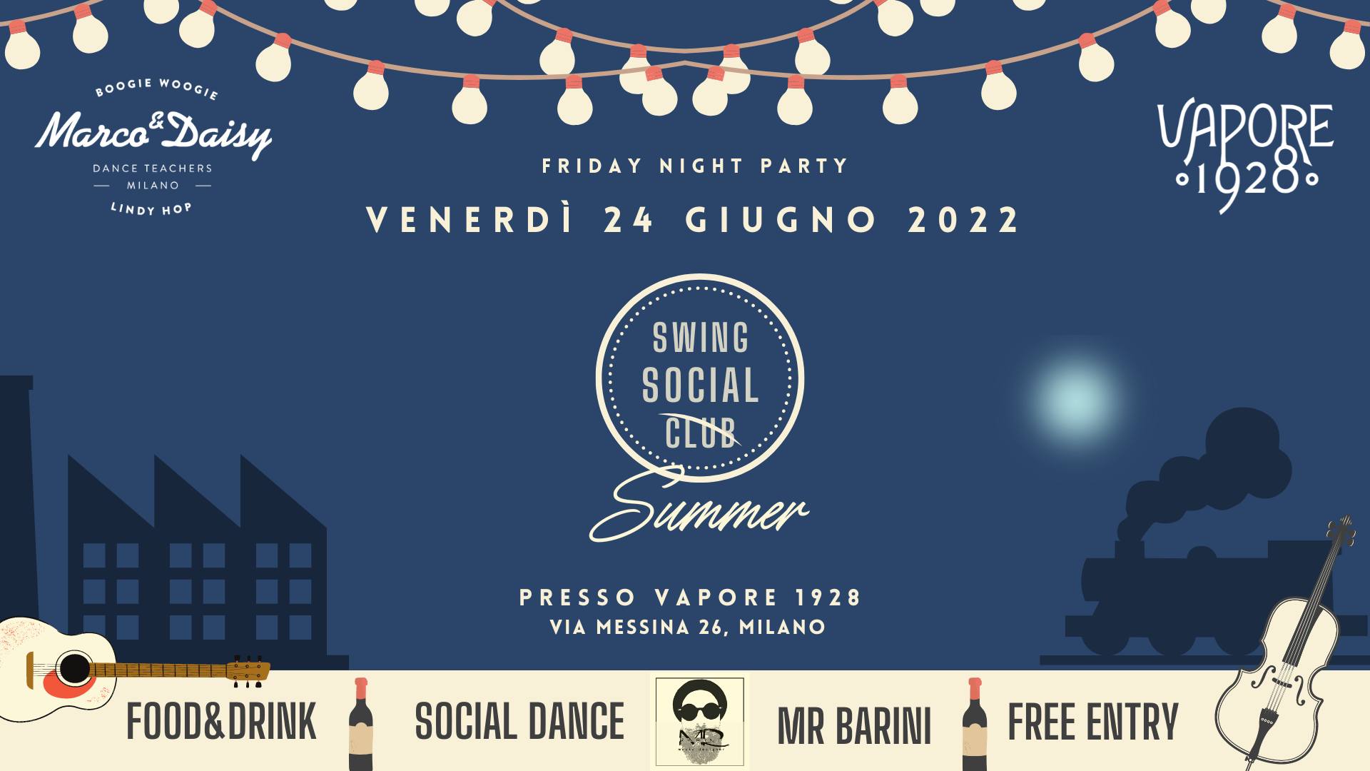 SWING SOCIAL SUMMER 24.06 - Friday Night Party