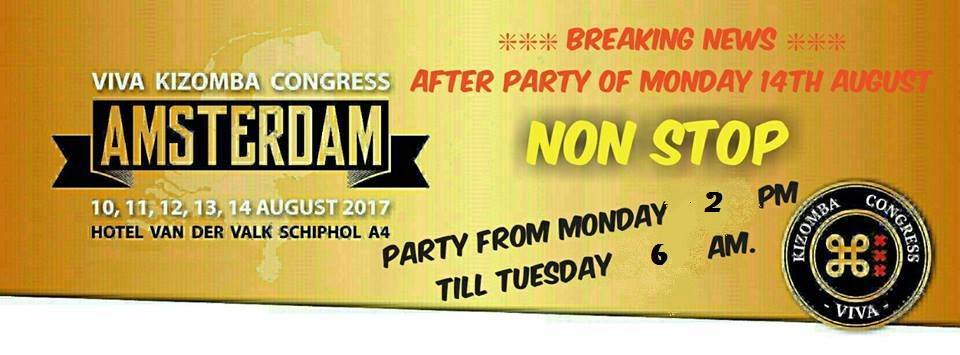 Viva kizomba non-stop after congress party