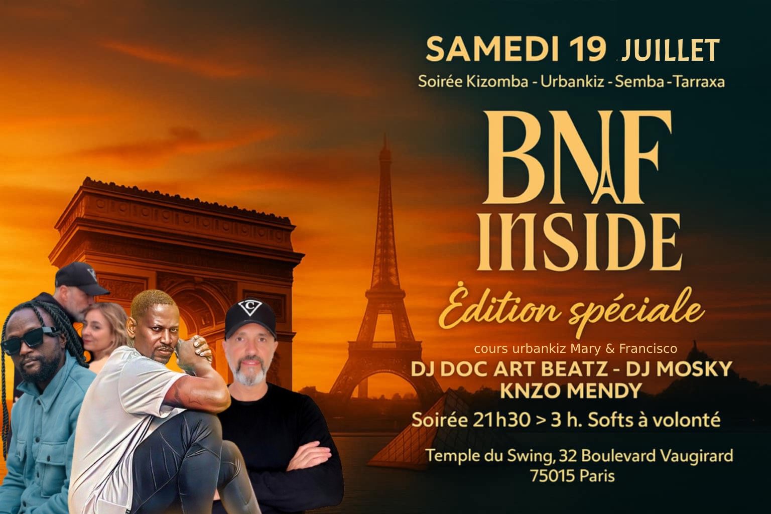 BNF INSIDE I EDITION SPECIALE I SAMEDI 19 JUILLET 2025