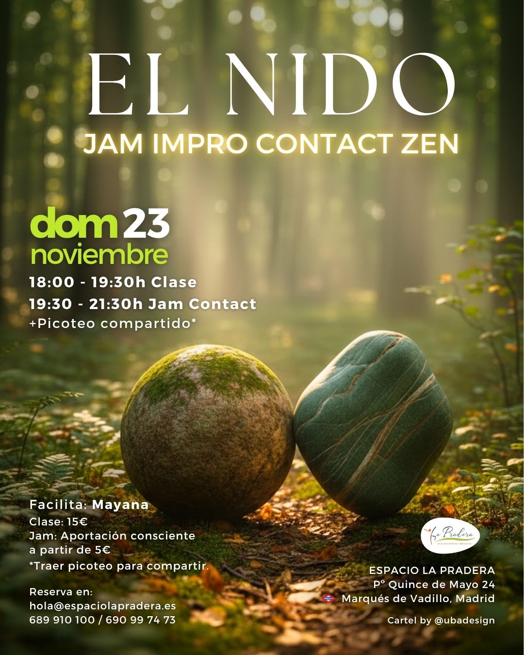 EL NIDO. Jam Impro Contact Zen