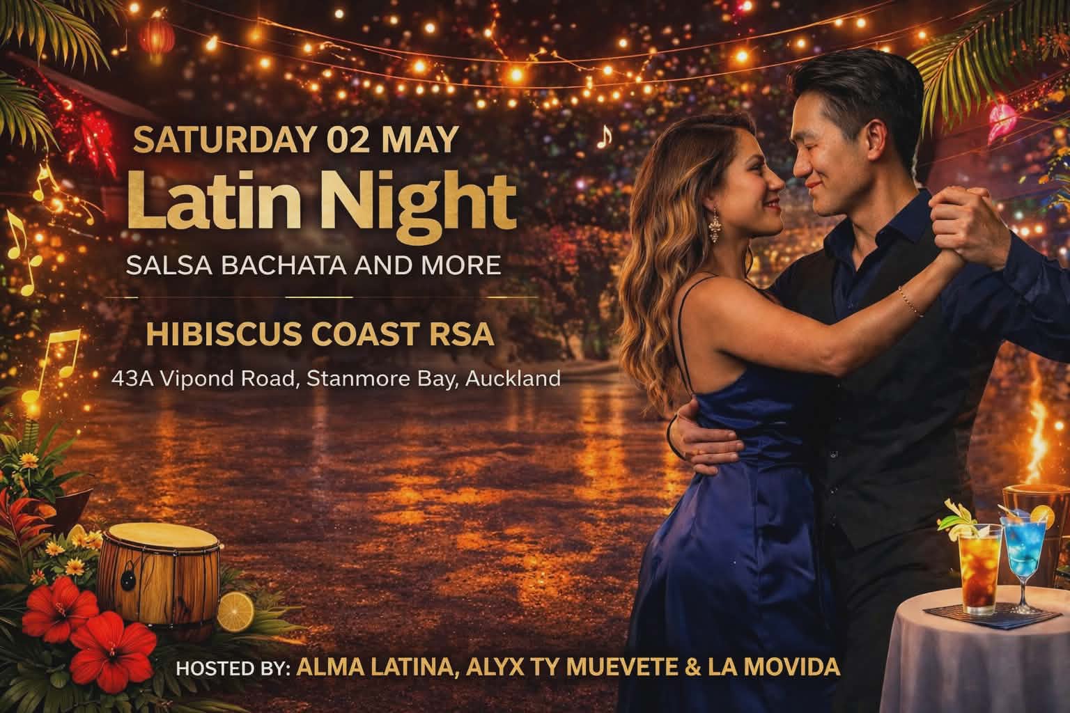 Fiesta! Latin night!