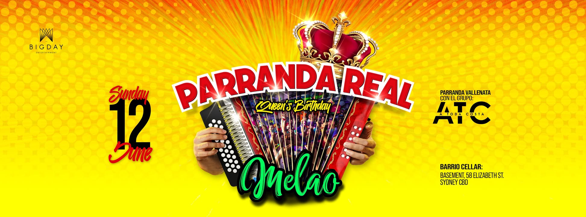PARRANDA REAL - Long Weekend : Queen's Birthday