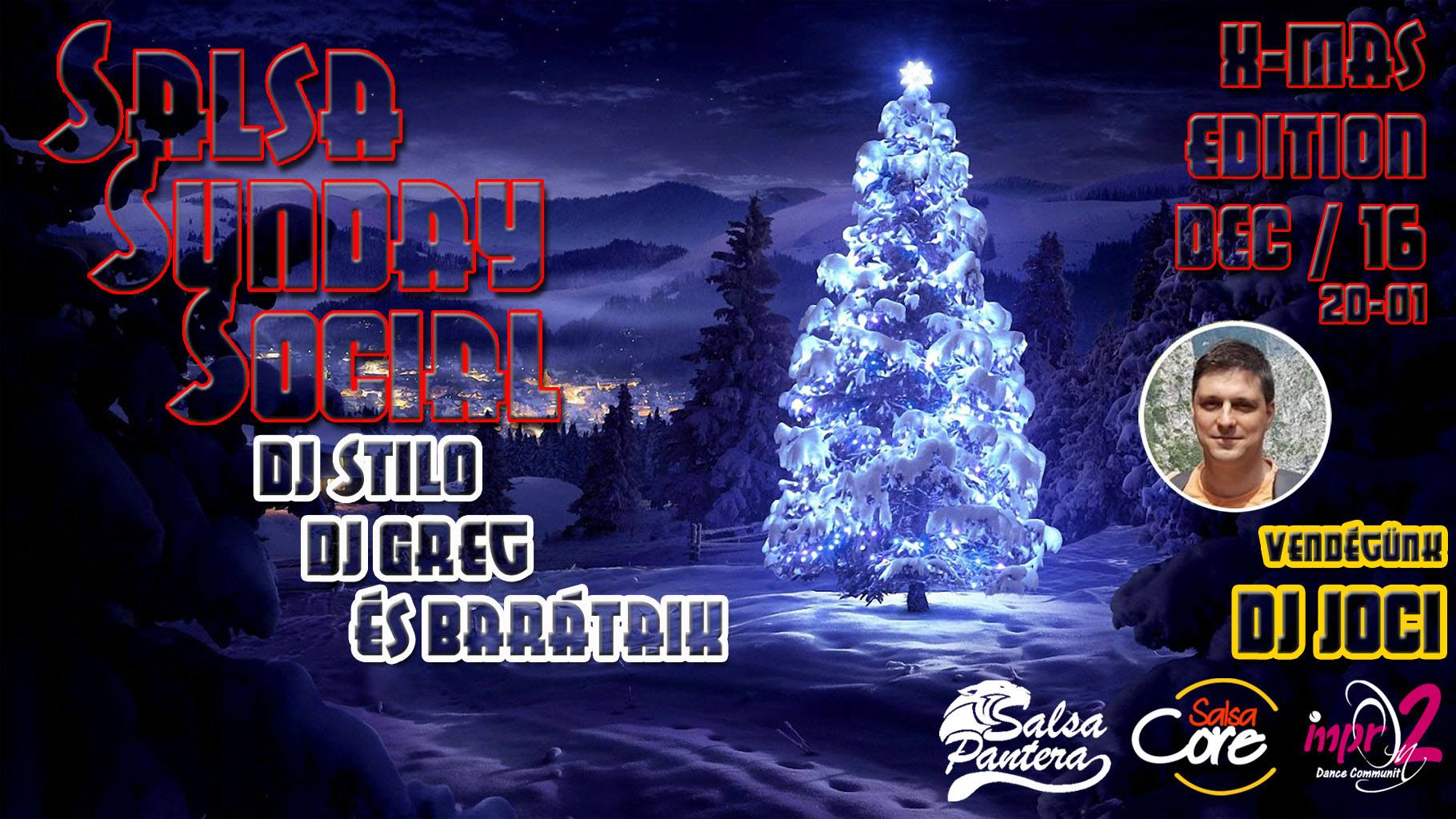 Salsa Sunday Social Együtt Edition - XMas