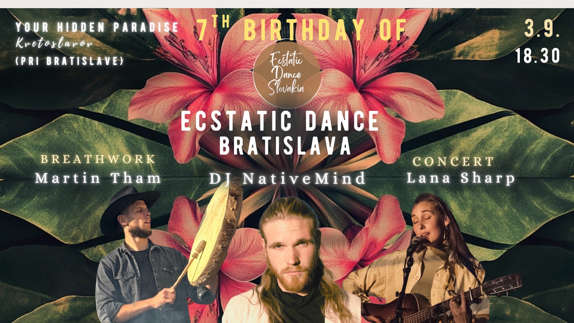 Ecstatic Dance Bratislava - 7th Birthday