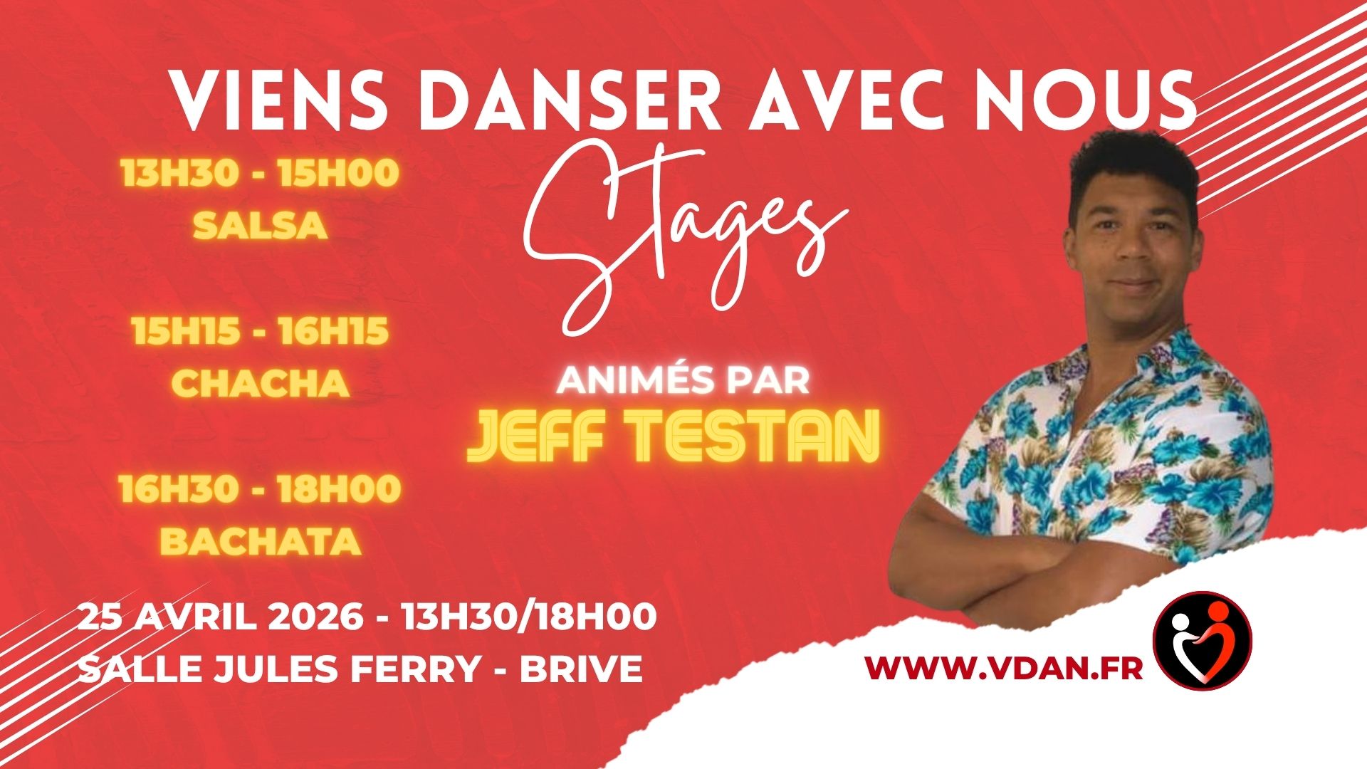 Stages Salsa - Chacha - Bachata