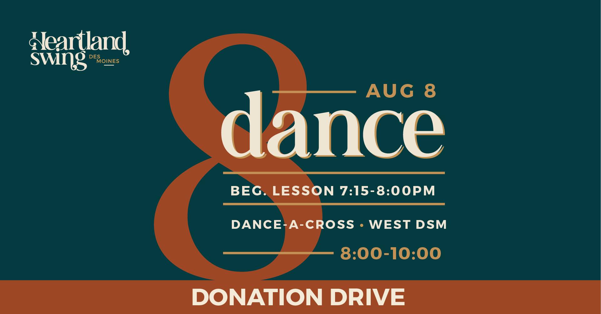 Back-to-School Donation: August Swing Dance