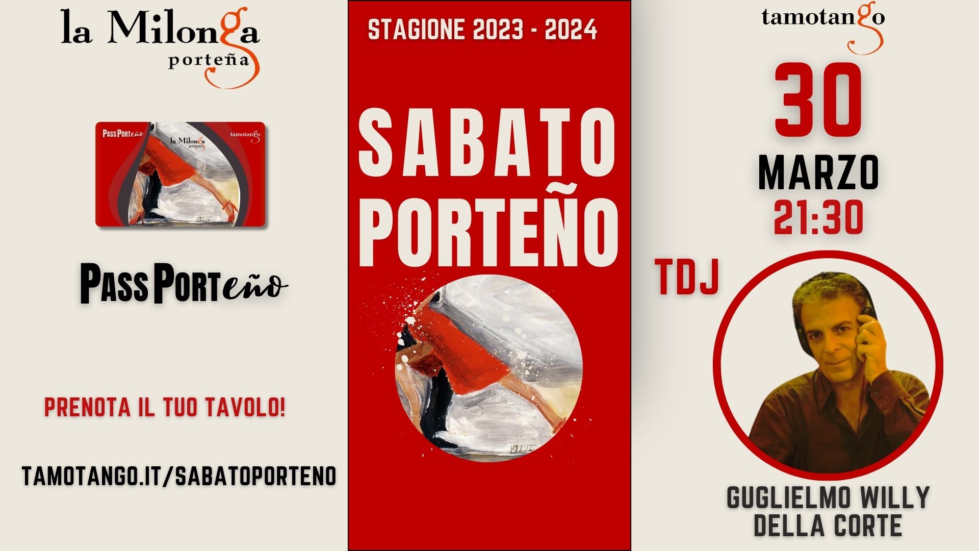 Sabato Porteño - TDJ Guglielmo Willy Della Corte