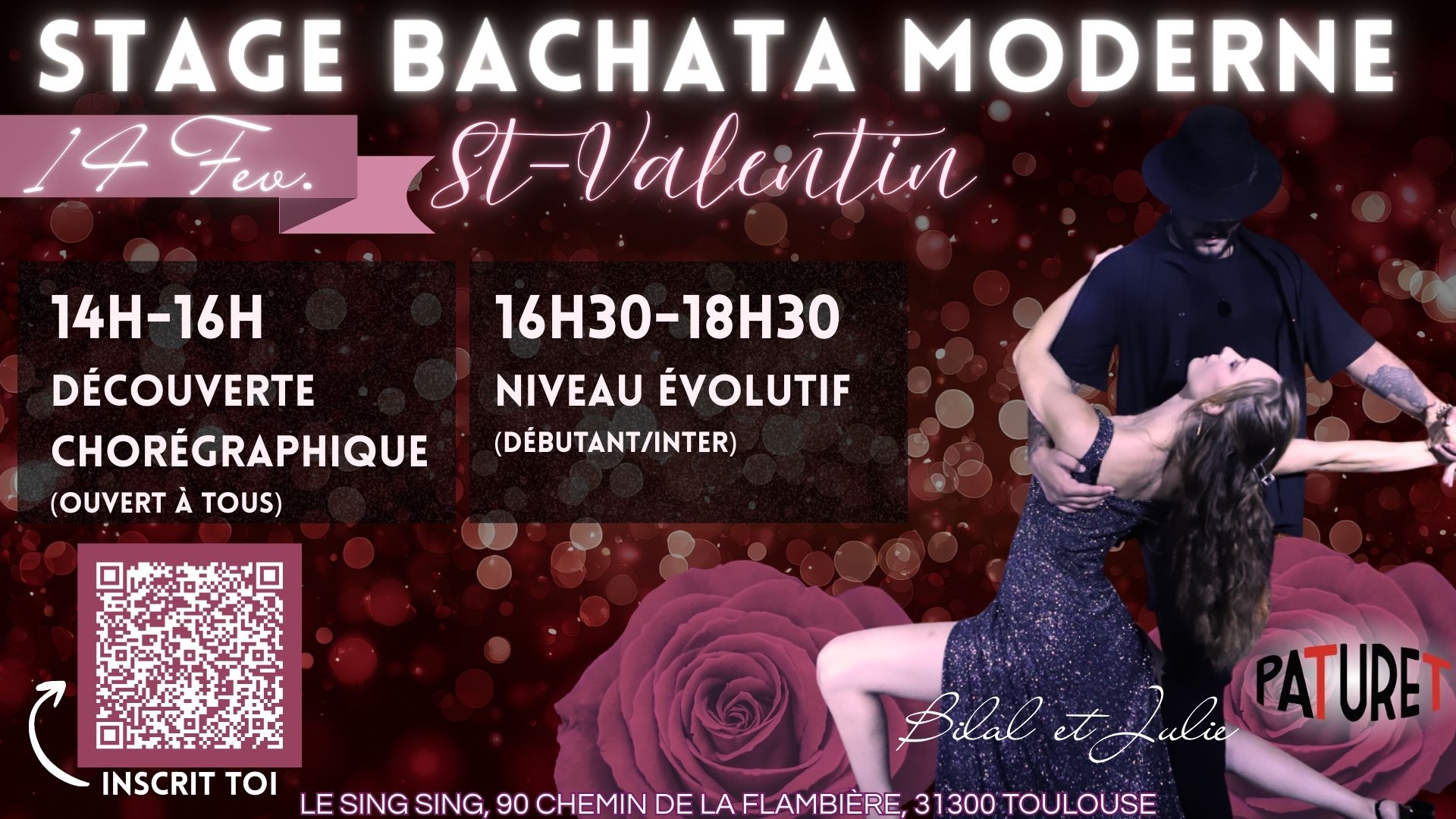 Stage de Bachata Moderne - Bilal & Julie