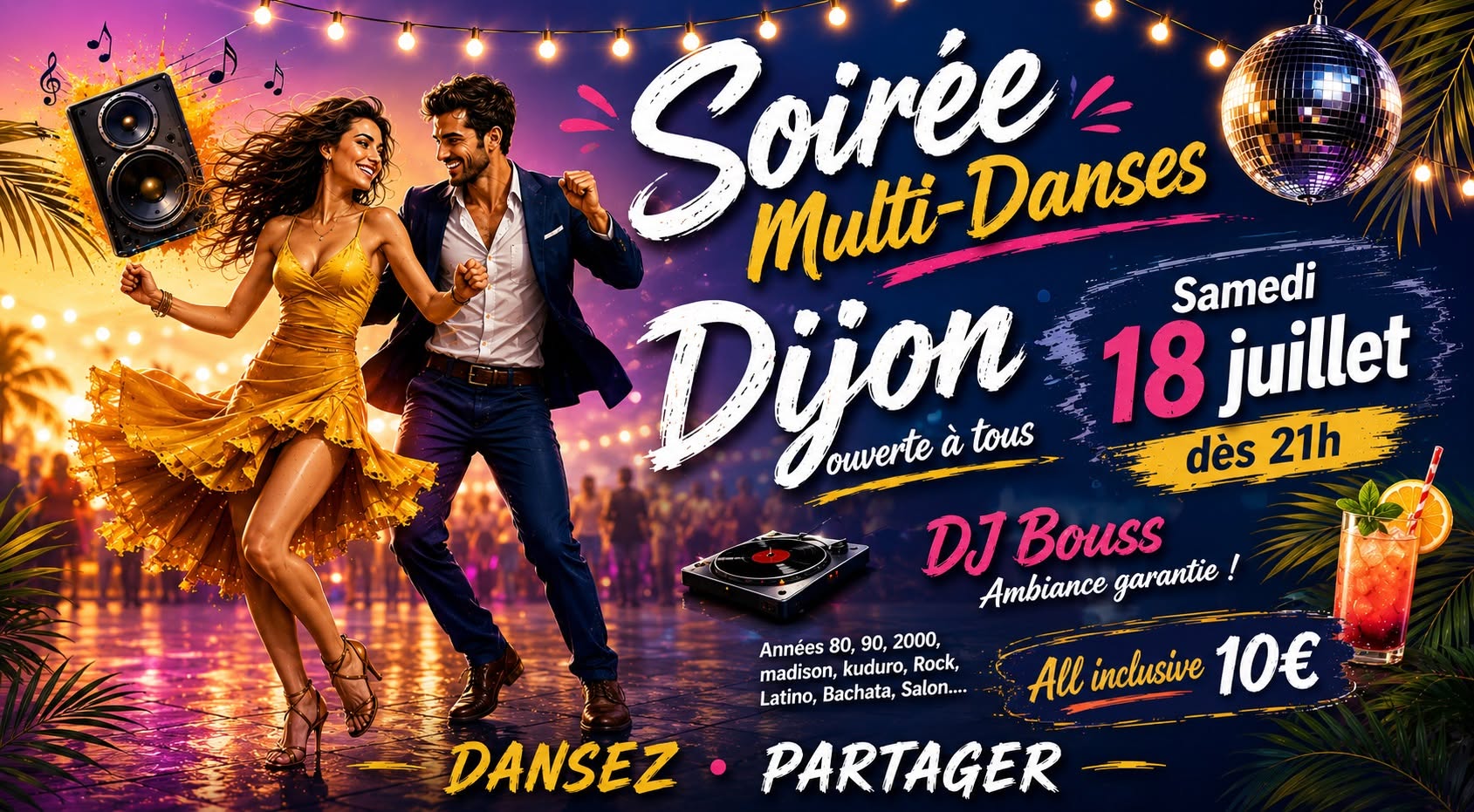 La "Super Fiesta Multidanses de l'été !