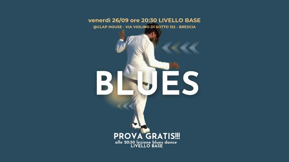 🎶 Night Howl Clap Blues Edition 🎶 Blues, lezioni alla Clap House con Wham