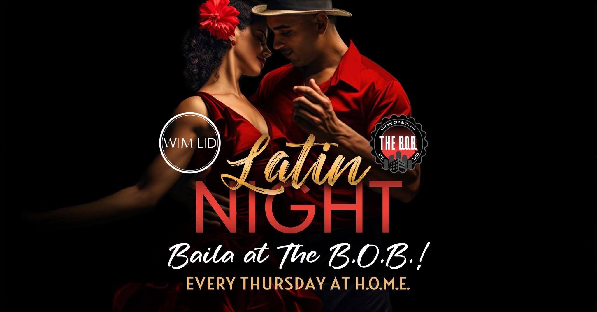 Latin Dancing at The B.O.B.