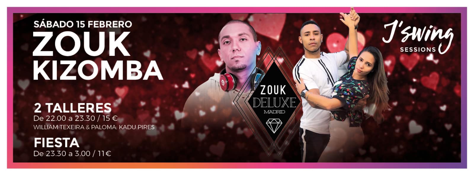 Fiesta ZOUK Deluxe SanValentin