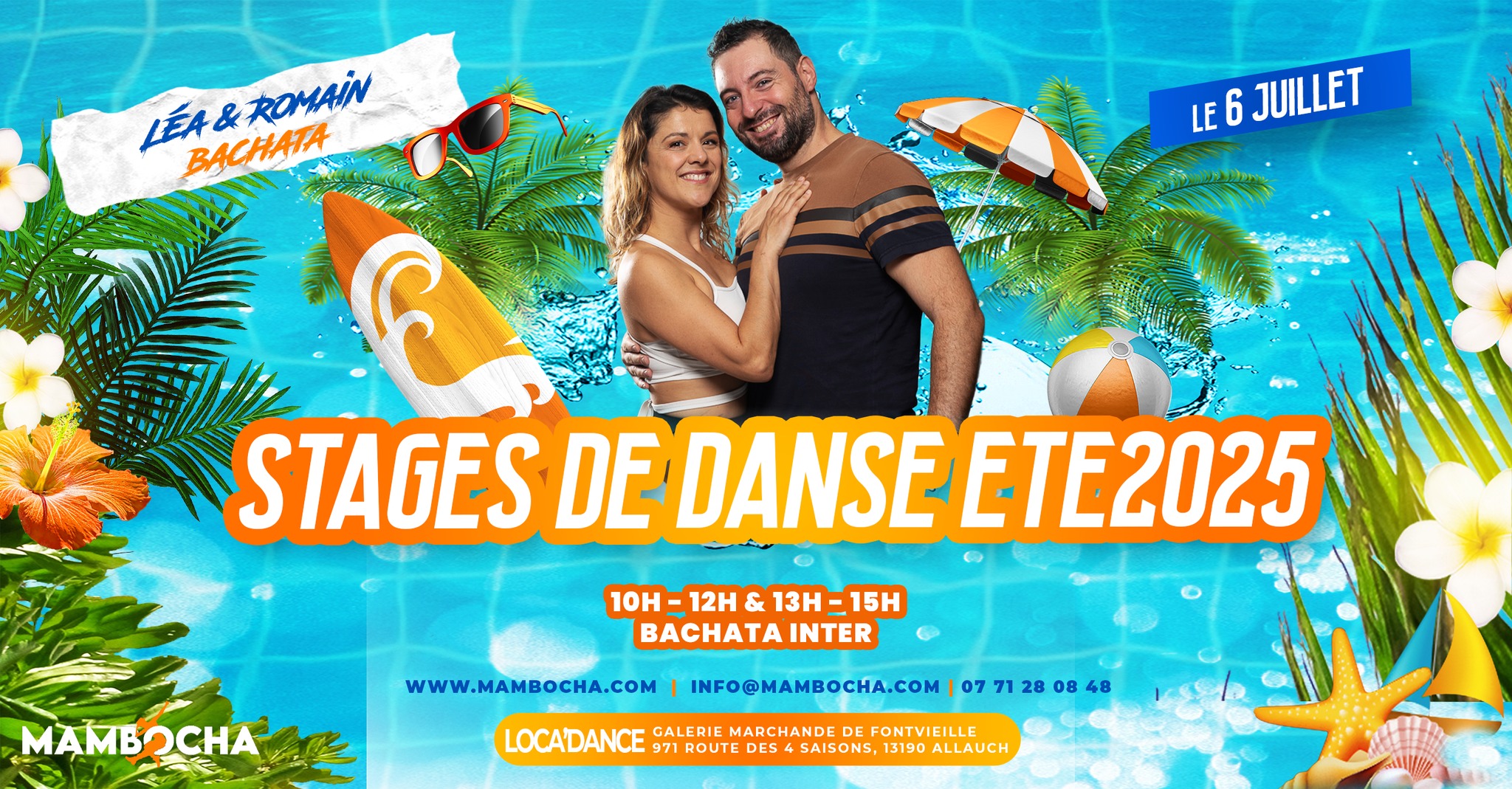 STAGE BACHATA INITIATION À MAMBOCHA