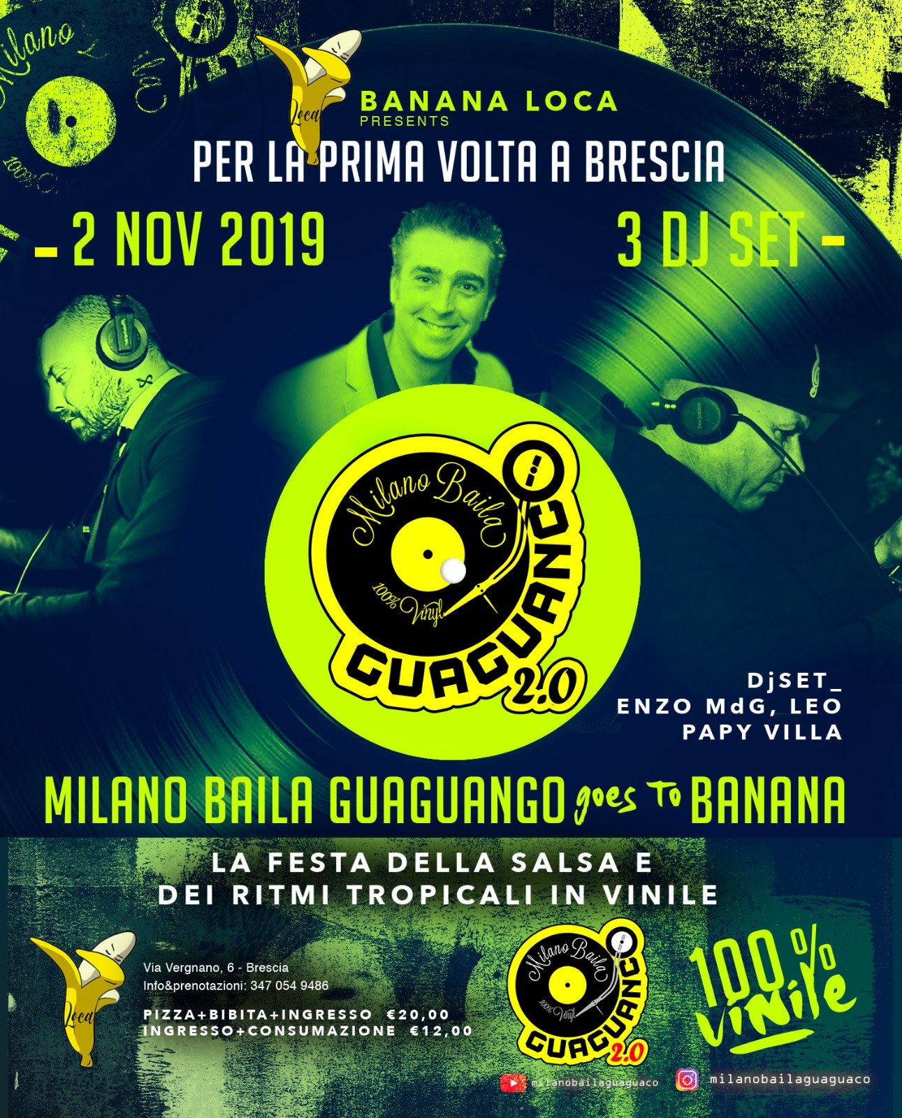 Milano Baila Guaguanco' Goes to Banana Loca Evento Unico Top