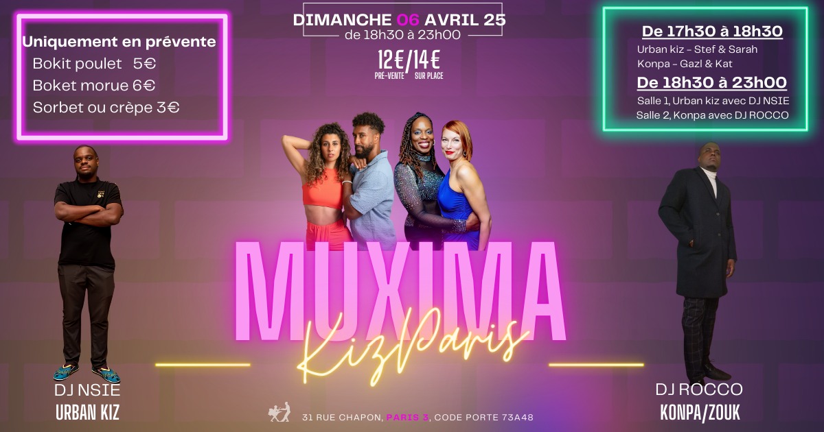 Sociale Muxima Kiz Paris