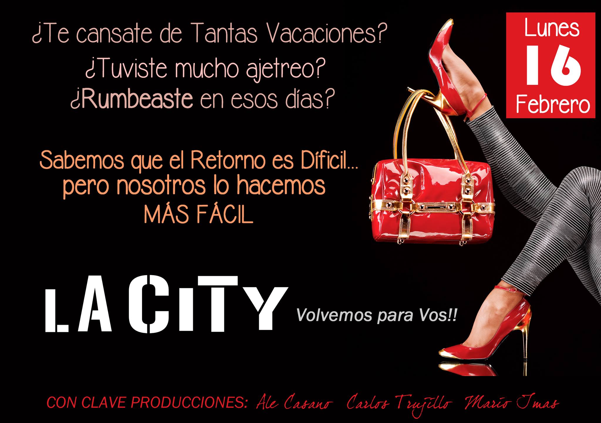 Vuelve LA CITY, Vuelve Con Clave, 16.FEB