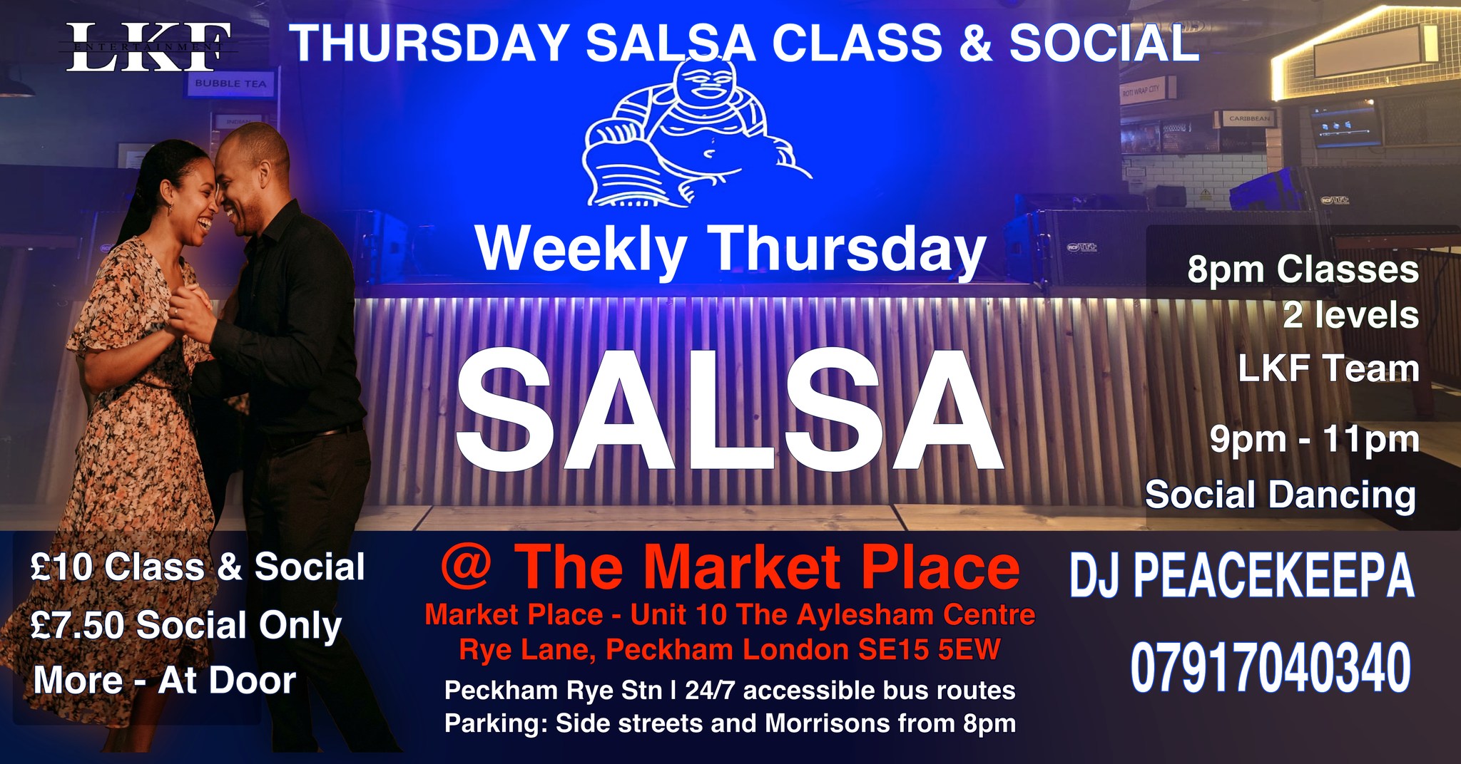 LKF Weekly Thursday Salsa Class & Social