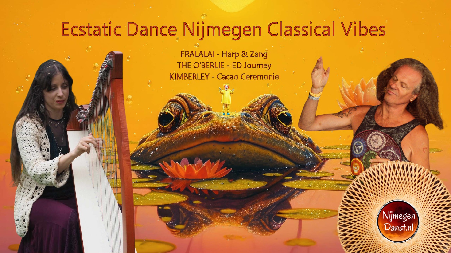 Ecstatic Dance Classical Vibes │ DJ THE O'BERLIE & FRALALAI │ Cacao by KIMBERLEY │ 07-02