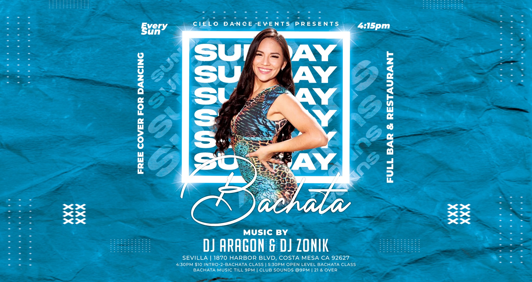 Bachata Sundays@Sevilla In OC