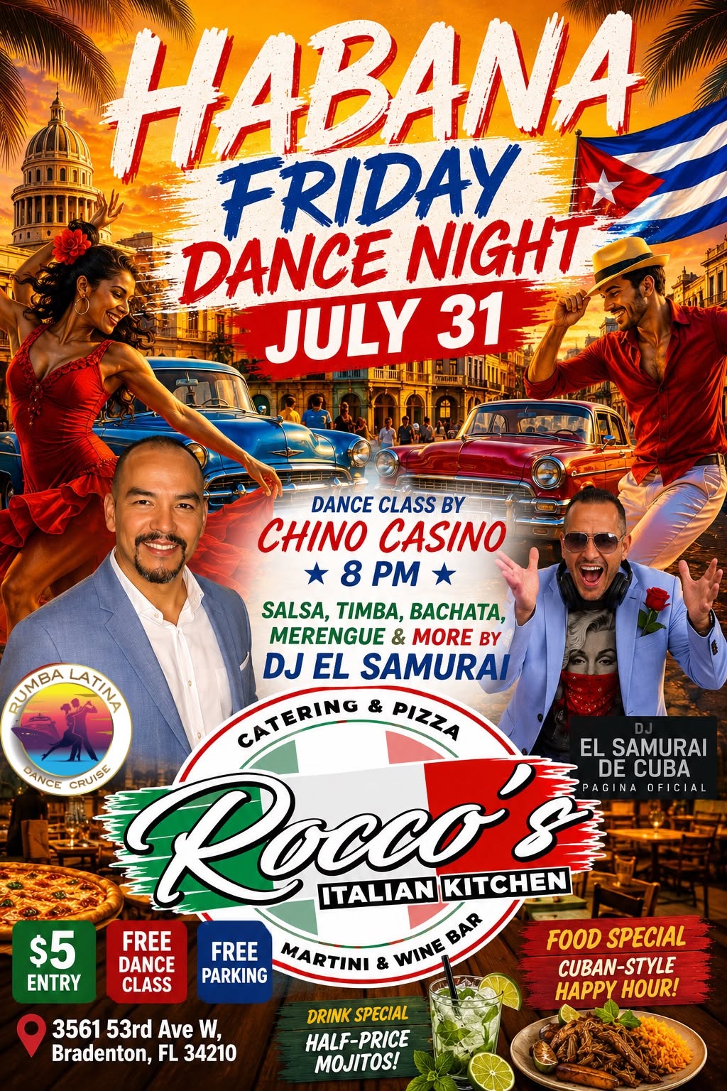 Habana Friday Dance night