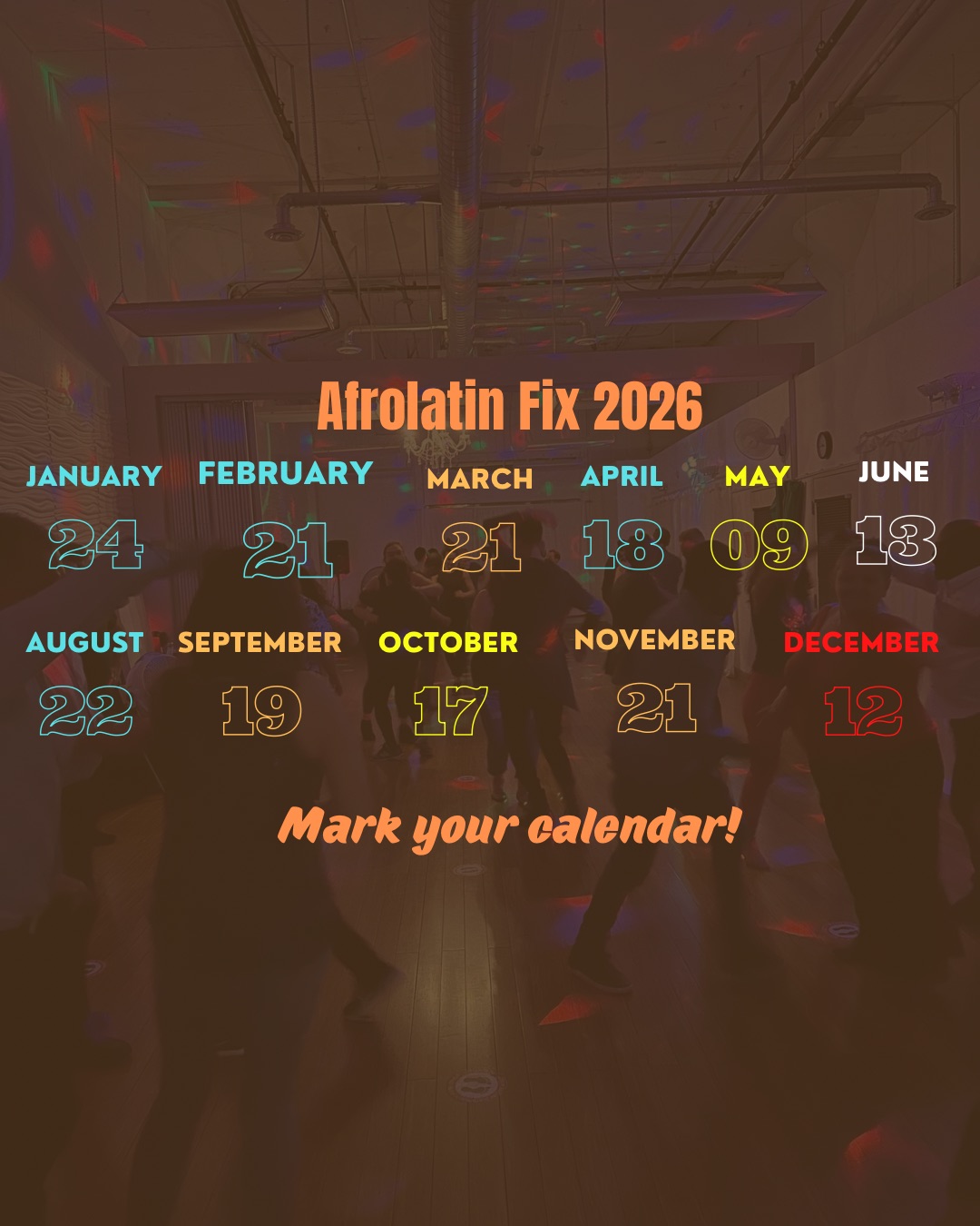 AfroLatin Fix Social (Salsa Bachata Kizomba Konpa Zouk) 2026
