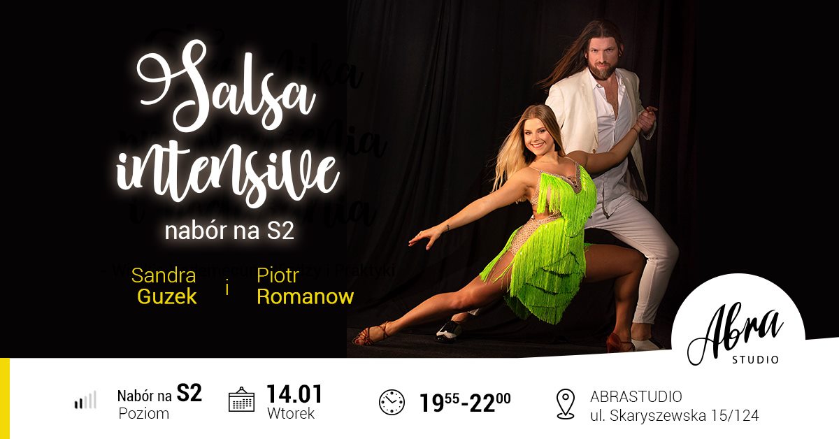 Salsa on 2 w parach - nabór na poziom S2 z Sandrą i Mayerem