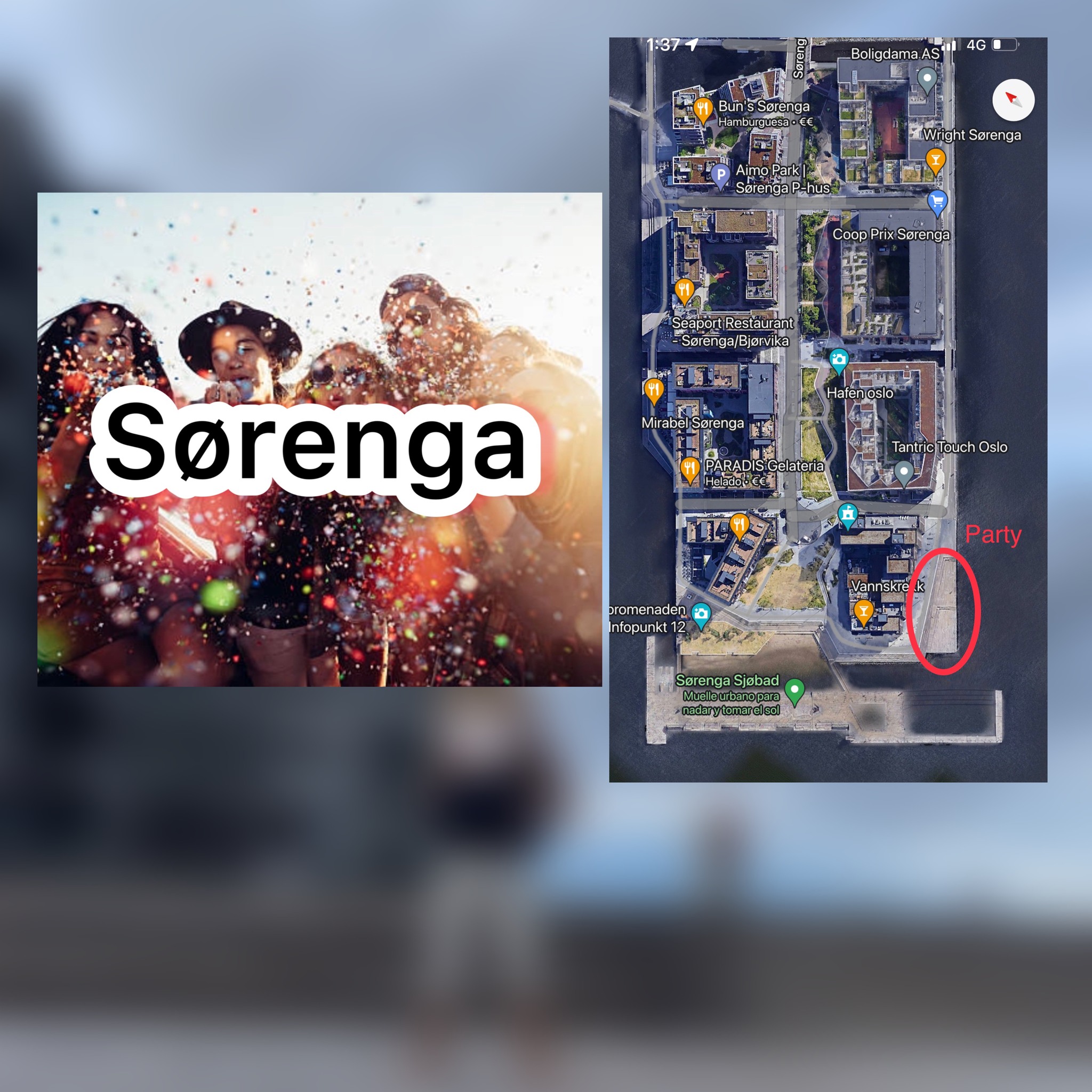 Beach connection Party - Sørenga - free party 17:00 - classes from 13:00
