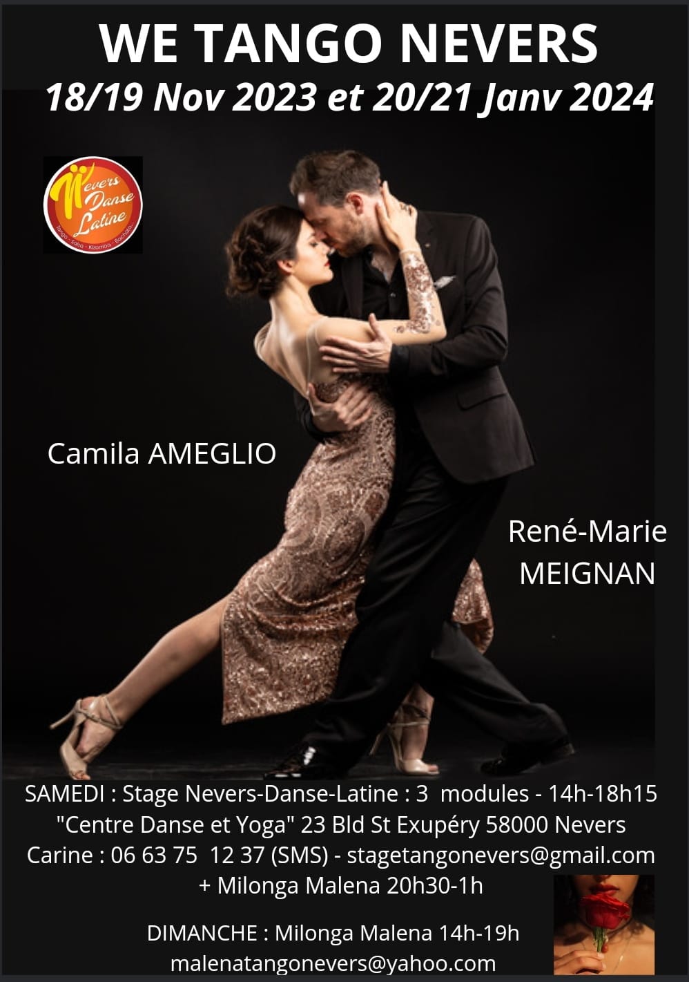 WE TANGO NEVERS 18 et 19 Nov 2023