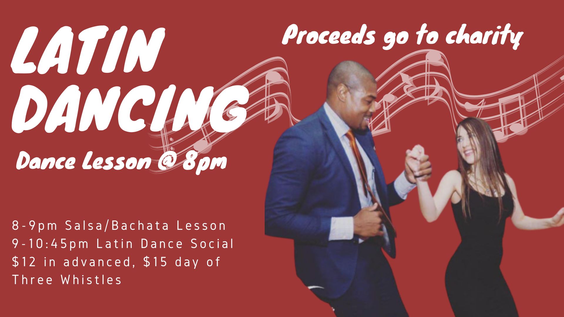 Salsa Night at Three Whistles!