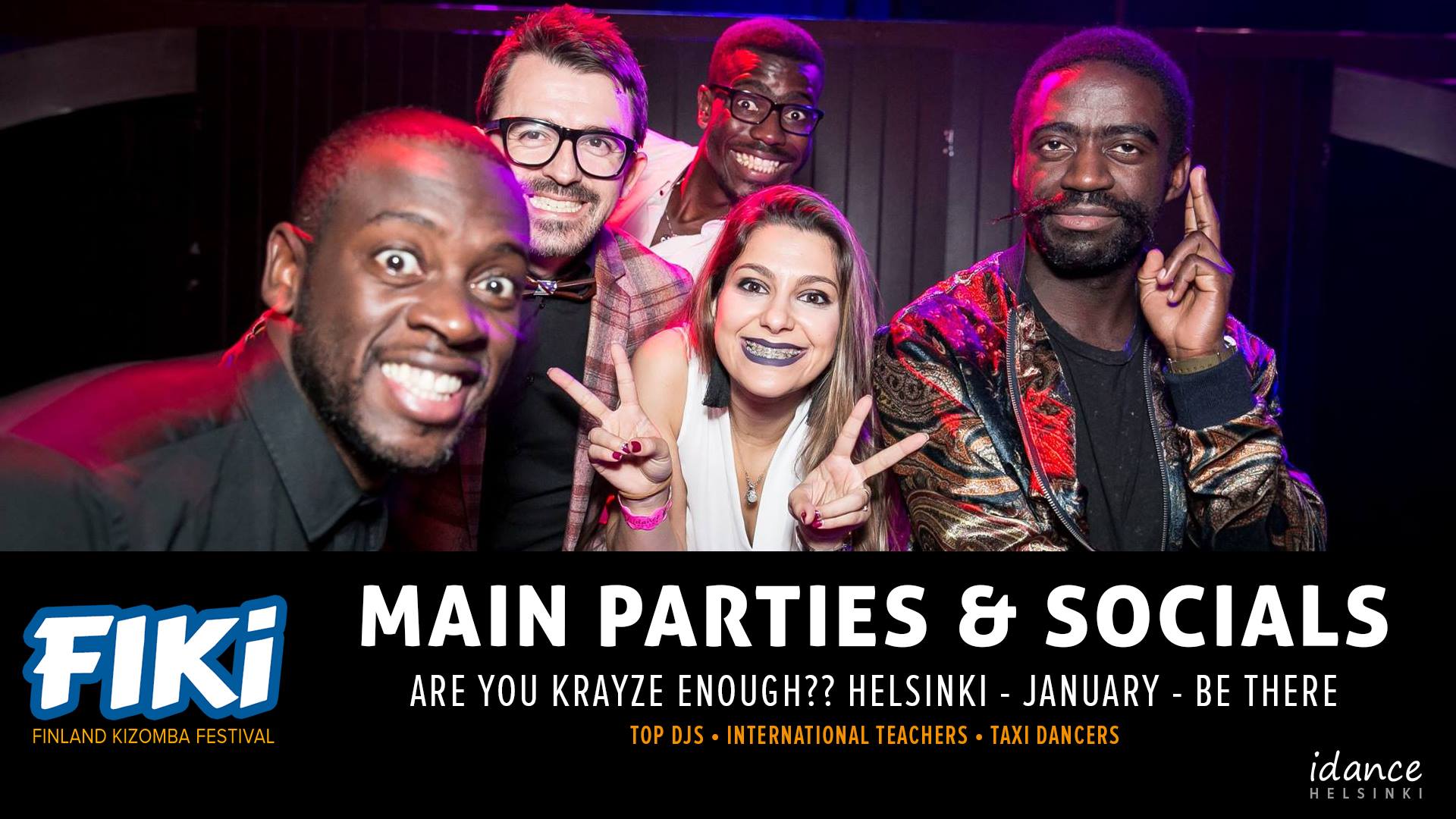 FIKi Festival 2019 - Main parties & Socials