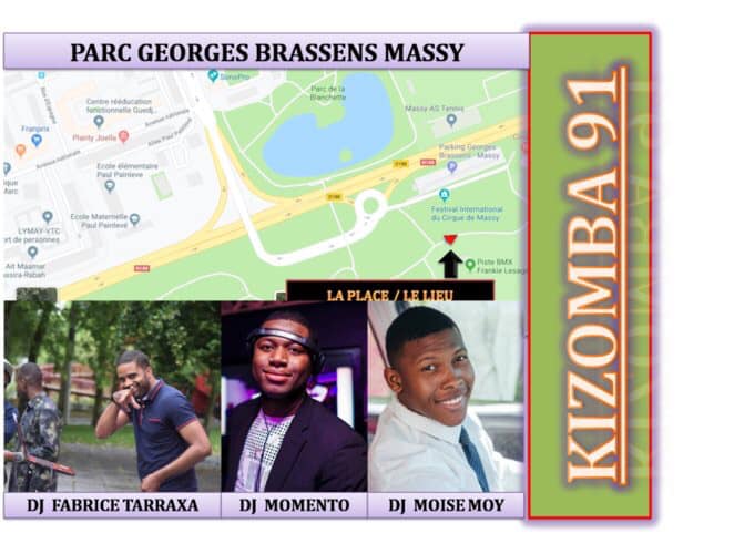 Social Kizomba 91- Open air Gratuit, MASSY -Parc georges Brassen