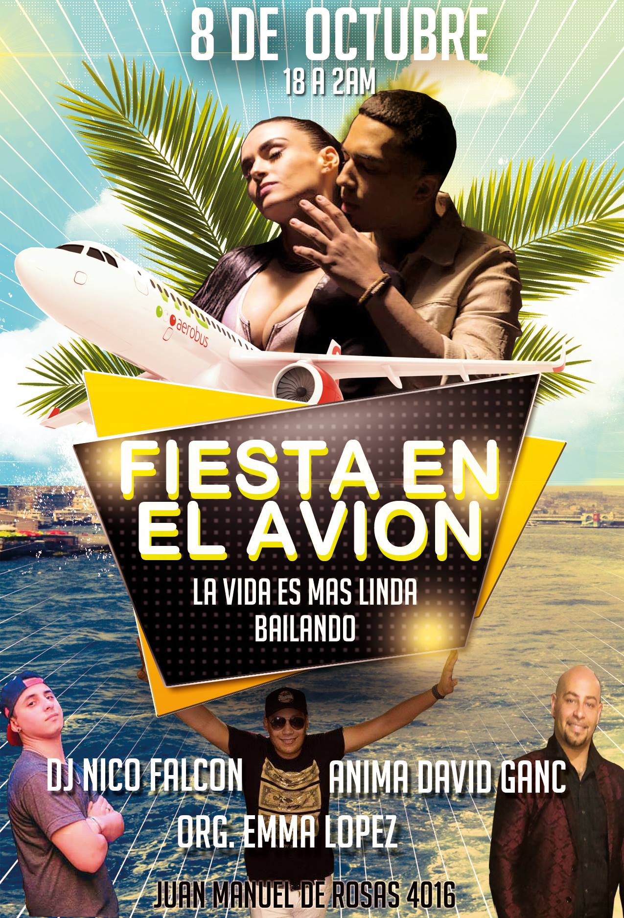 Domingo de Salsa&Bachata en la Terraza del Avion